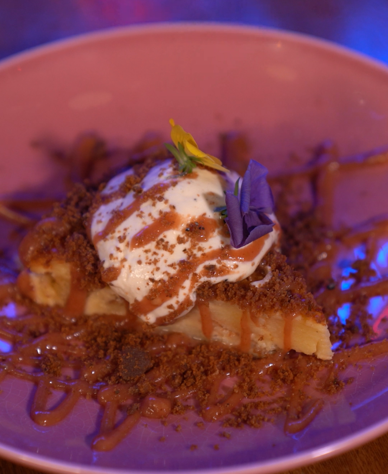 Postre especial de cumpleaños en Aullador